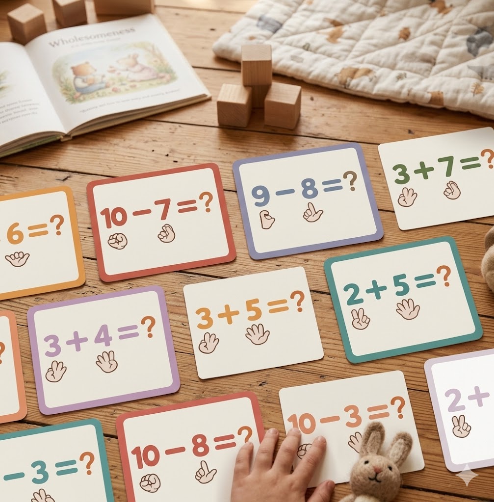 Math Learning Abacus & Number Board – Montessori-Inspired Arithmetic Teaching Aid for Addition & Subtraction