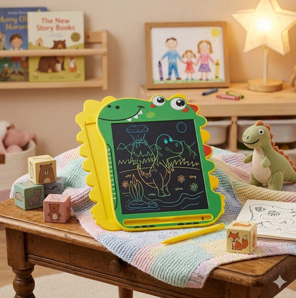 Reusable LCD Drawing Tablet for Children – 8" Erasable Doodle Board, Paperless Writing Pad for Home & Travel